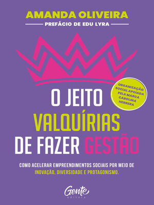 cover image of O jeito Valquírias de fazer gestão
